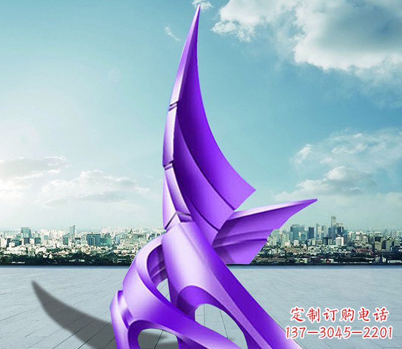 甘肃不锈钢船帆雕塑静谧的海洋美景
