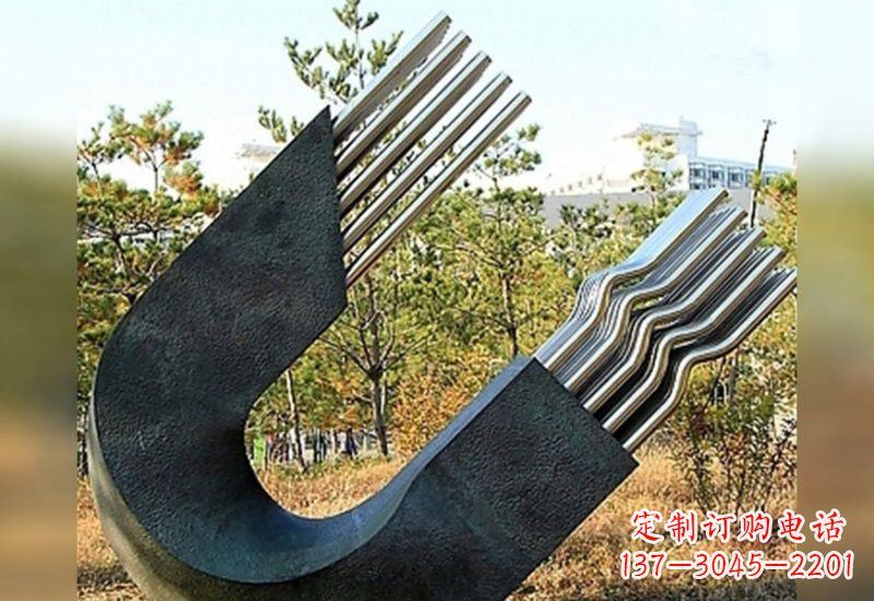 甘肃不锈钢磁铁雕塑绚丽多彩的艺术珍品