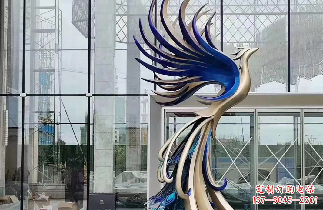 甘肃凤凰雕塑不锈钢的艺术之美