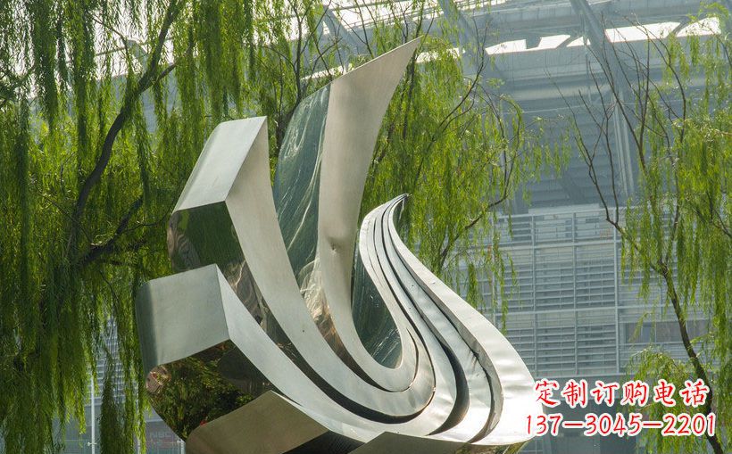 甘肃不锈钢鸽子景观雕塑