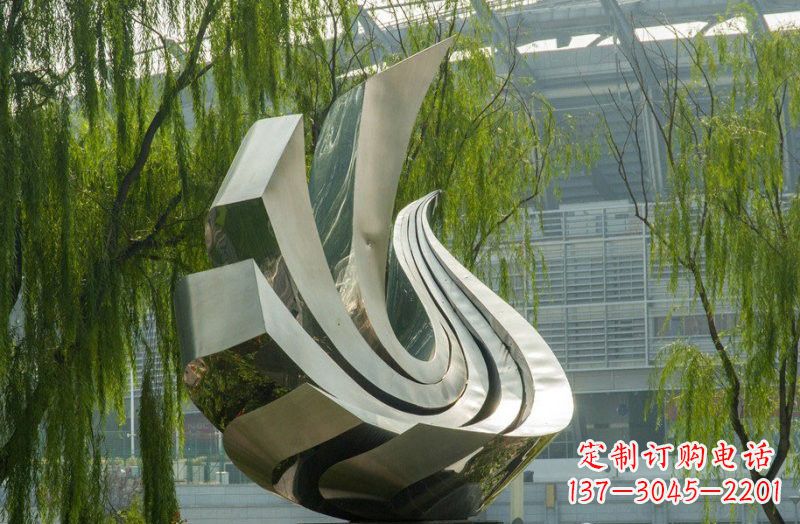 甘肃不锈钢和平鸽雕塑象征和平与信仰