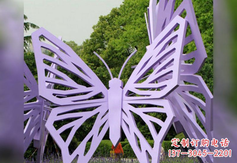 甘肃不锈钢蝴蝶雕塑美丽永恒
