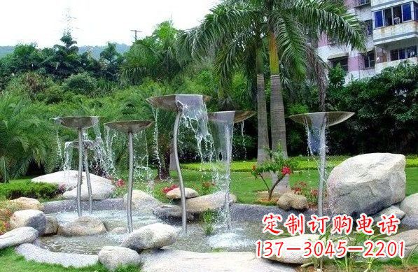 甘肃不锈钢喷泉雕塑艺术之美