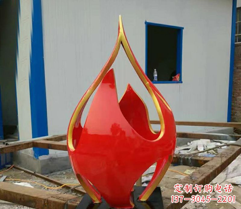 甘肃不锈钢龙雕塑点缀火龙果广场