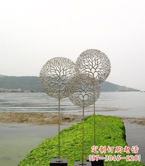 甘肃不锈钢蒲公英雕塑抽象美的象征