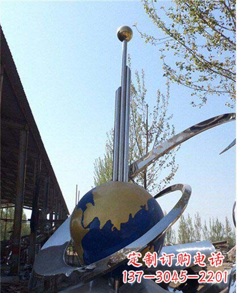 甘肃精致的不锈钢地球雕塑