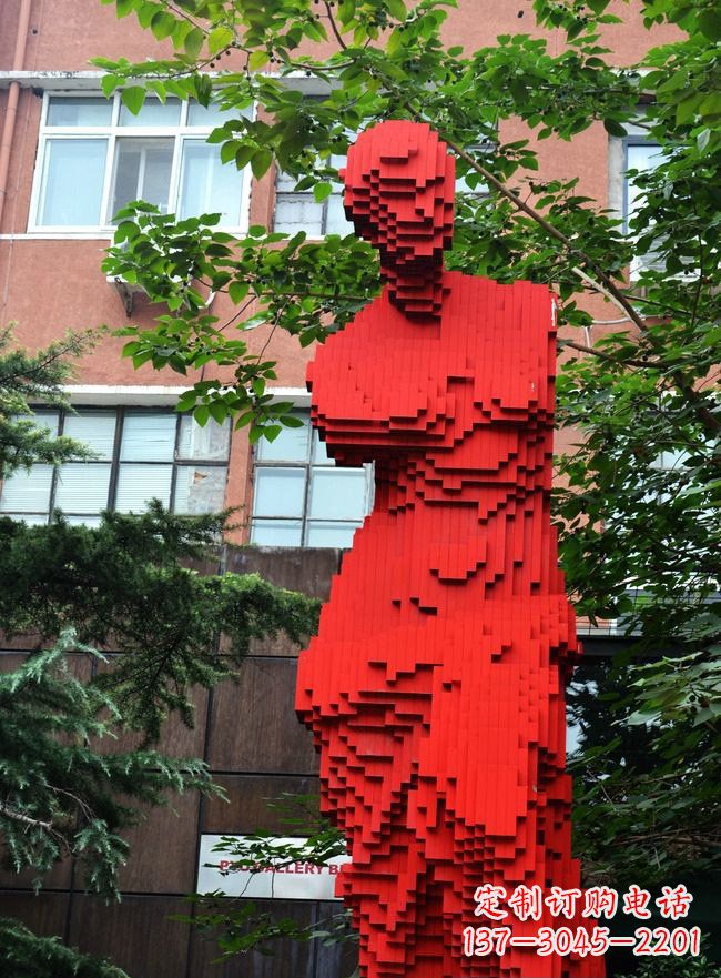 甘肃维纳斯雕塑点缀街边景观的不锈钢艺术