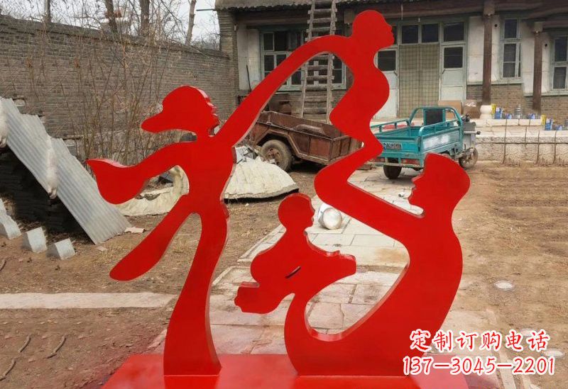 甘肃不锈钢福字雕塑给家庭带来更多福气