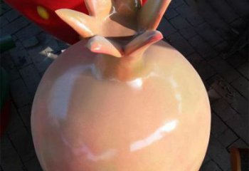 甘肃石榴雕塑绚丽多彩的艺术瑰宝