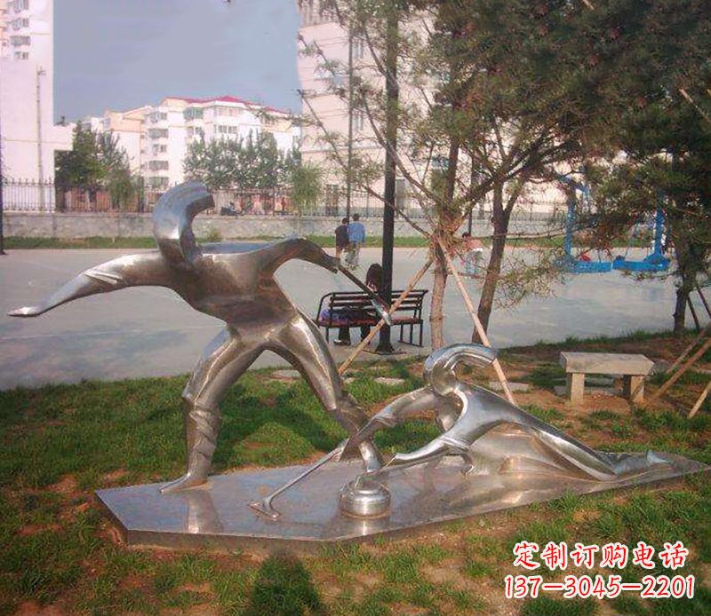甘肃不锈钢创意冰壶雕塑大赛
