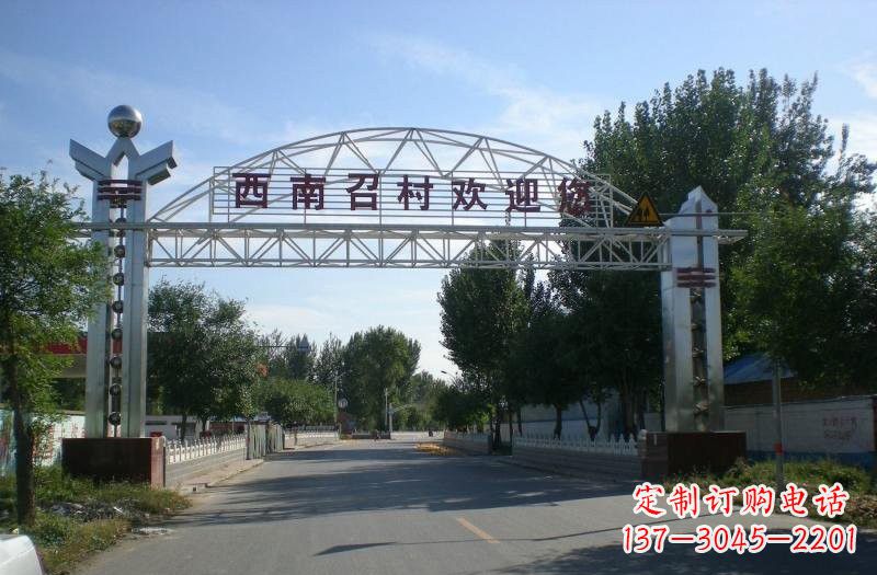 甘肃不锈钢牌坊雕塑传承传统文化