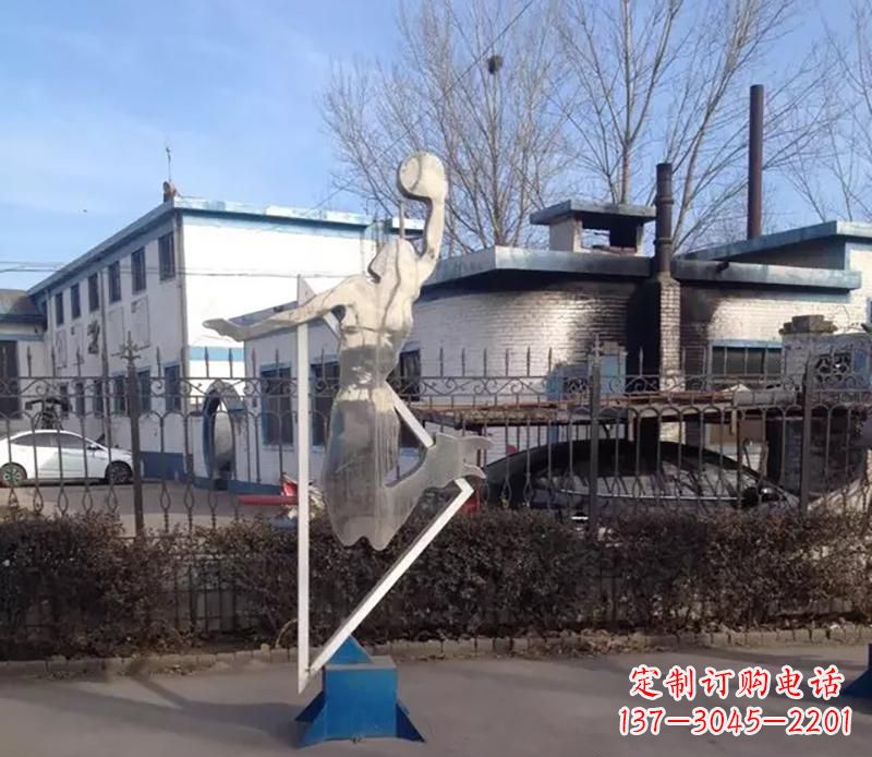 甘肃制作不锈钢高尔夫雕塑