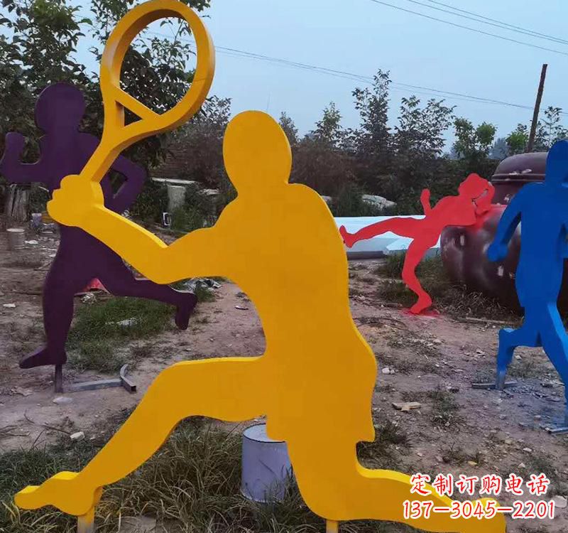 甘肃不锈钢羽毛球雕塑精致、经典、美观