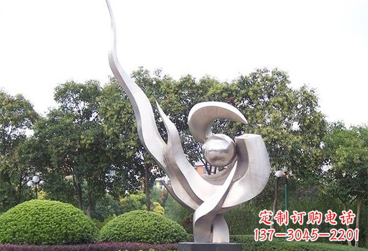 甘肃不锈钢大鸽子雕塑——精美的艺术作品