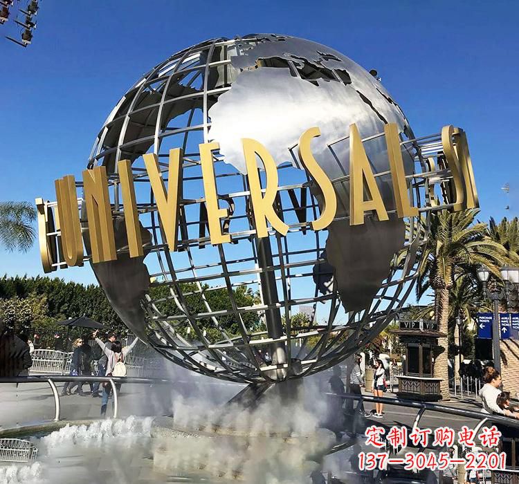甘肃不锈钢地球仪雕塑——精致的地球礼物