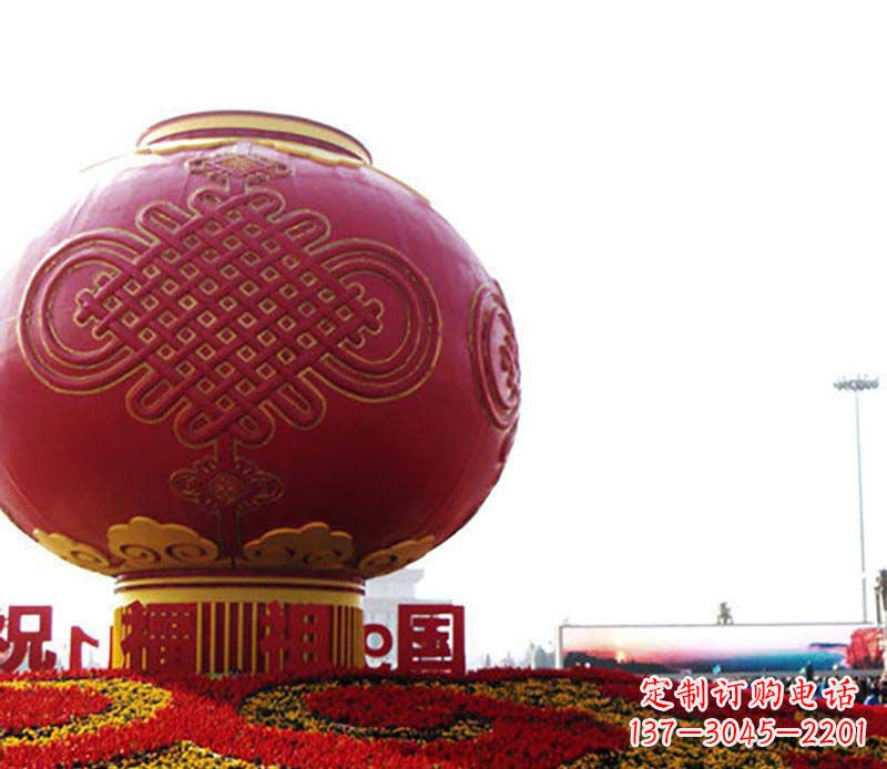 甘肃不锈钢灯笼雕塑精致与美感的完美结合