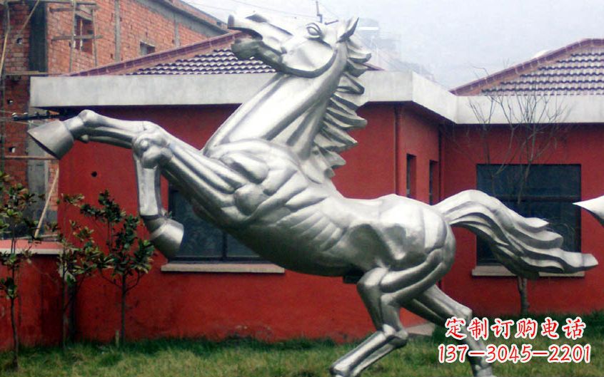 甘肃不锈钢奔马雕塑令人叹为观止的艺术杰作