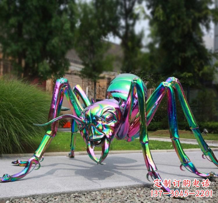 甘肃不锈钢蚂蚁雕塑精致的艺术作品