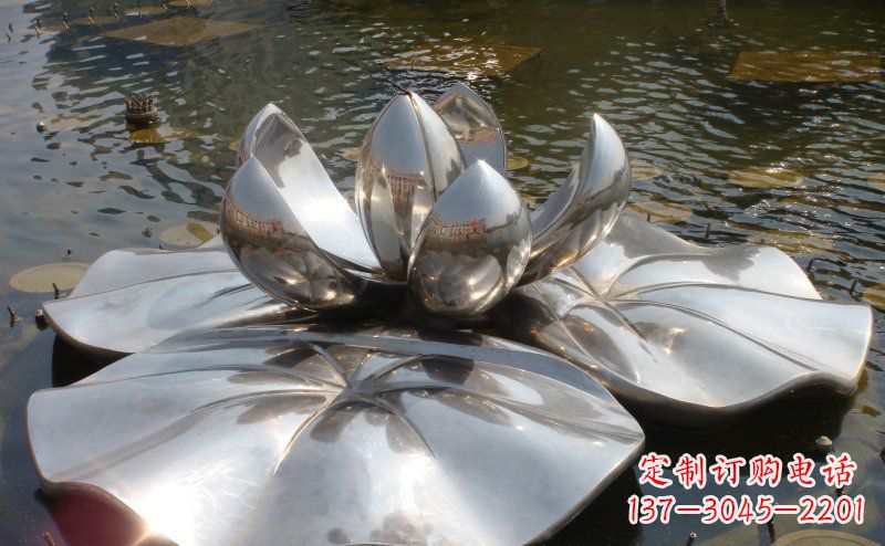 甘肃不锈钢锻造莲花雕塑