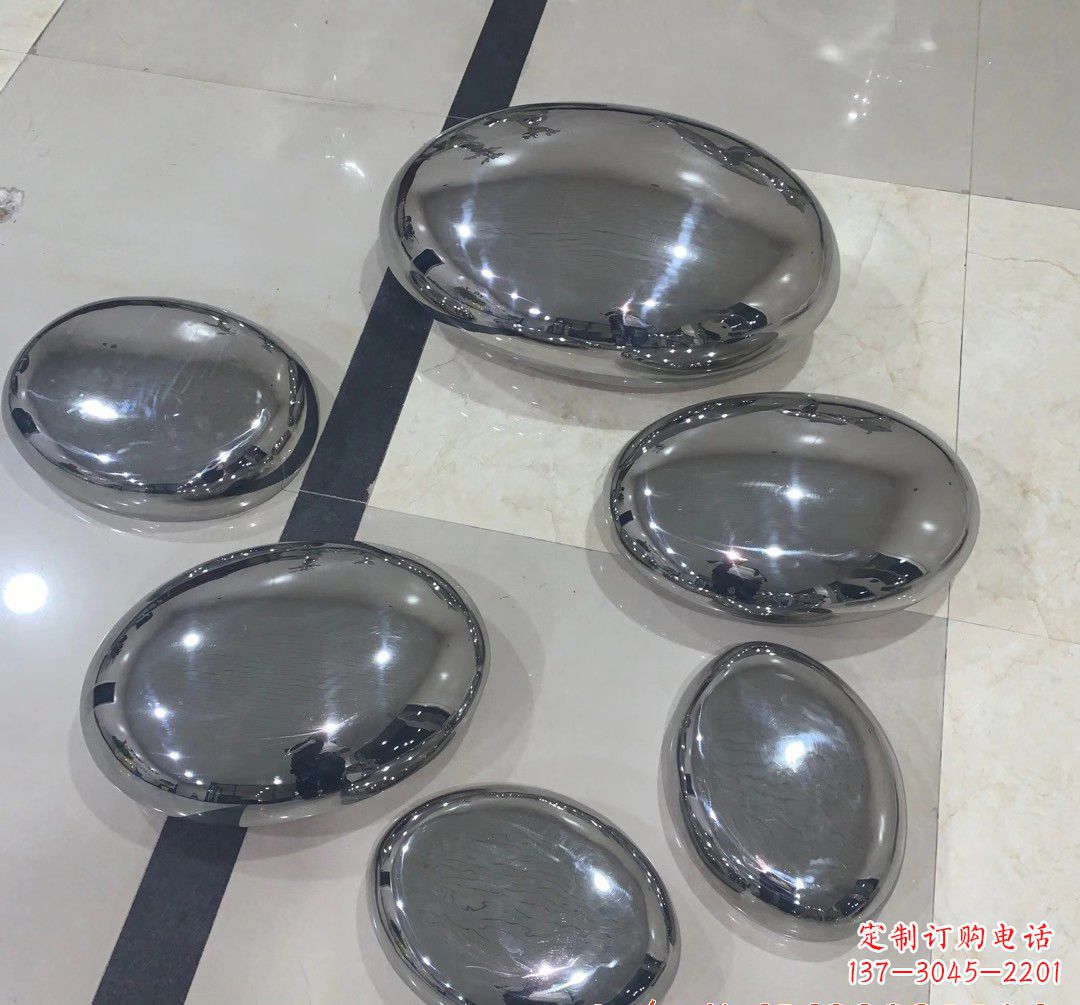 甘肃不锈钢鹅卵石雕塑精美的艺术瑰宝