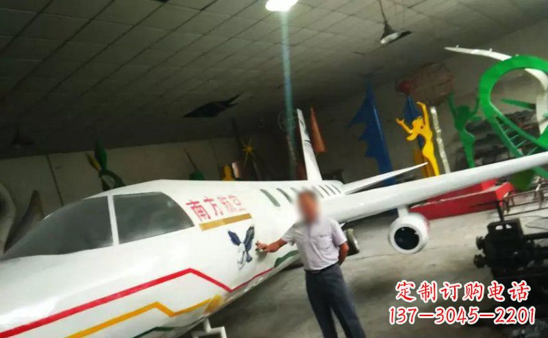 甘肃不锈钢飞机雕塑精美的艺术作品