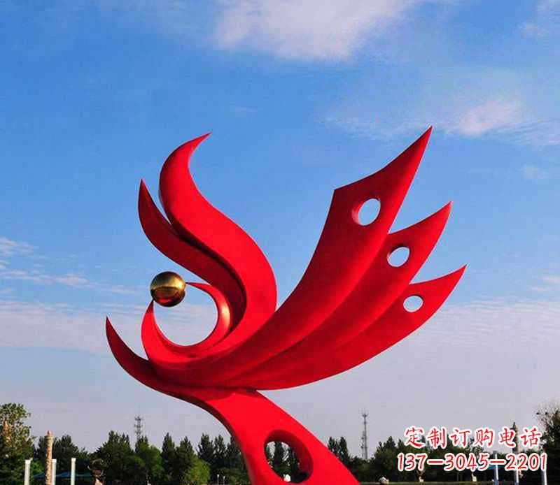 甘肃不锈钢凤凰灵动传神
