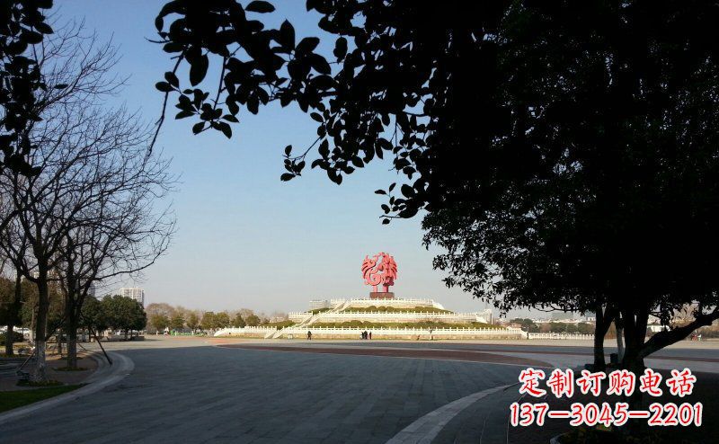 甘肃不锈钢凤凰雕塑——展现传统文化之美