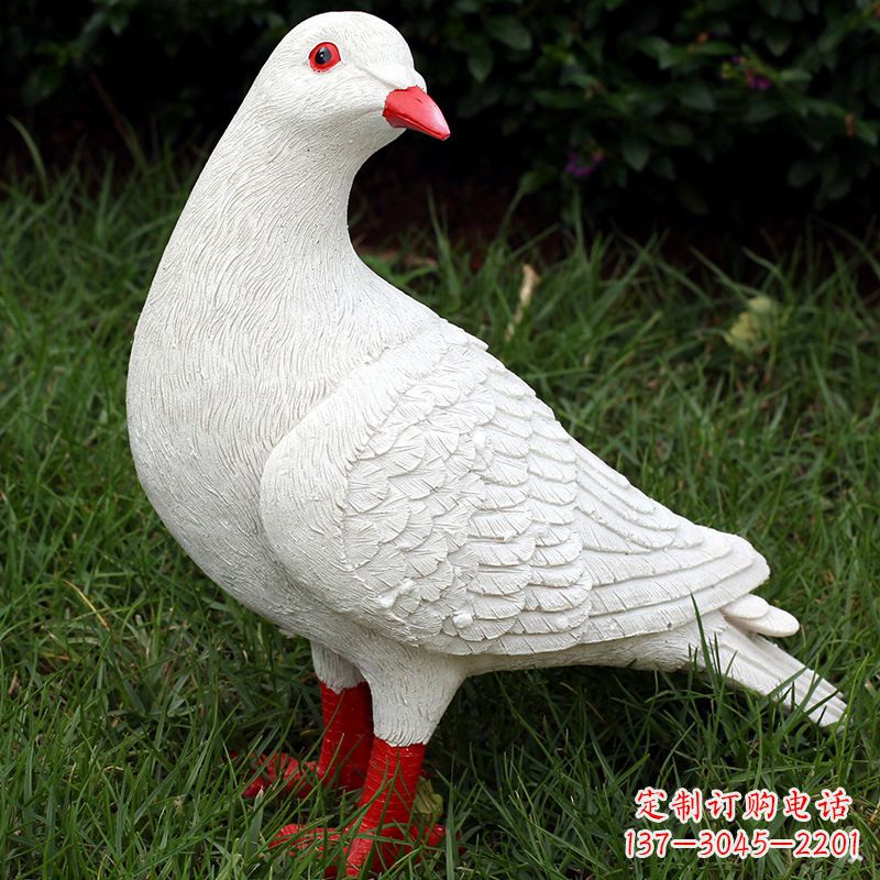 甘肃不锈钢鸽子雕塑