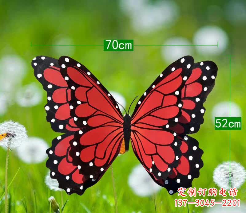 甘肃精美不锈钢蝴蝶雕塑