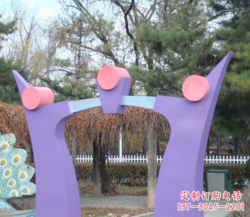甘肃不锈钢拱门雕塑精美艺术品