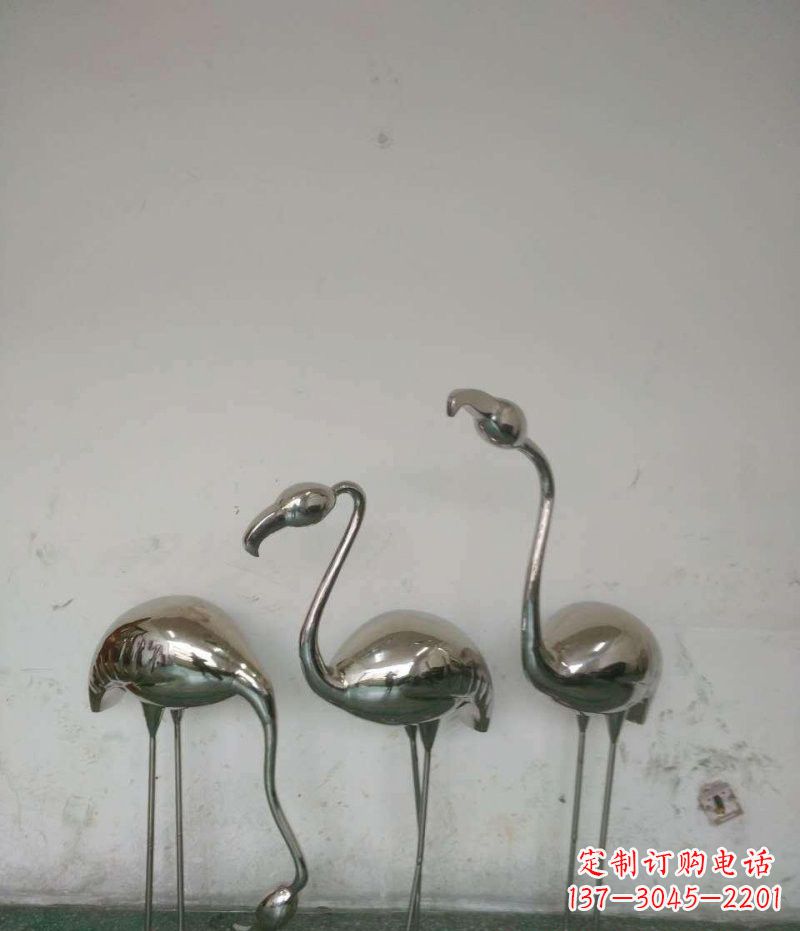甘肃不锈钢火烈鸟雕塑精美的艺术之作