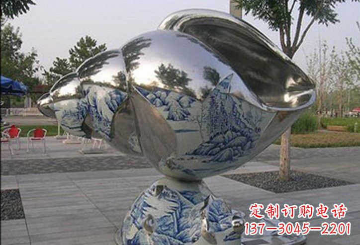 甘肃不锈钢海螺雕塑艺术的精美结晶
