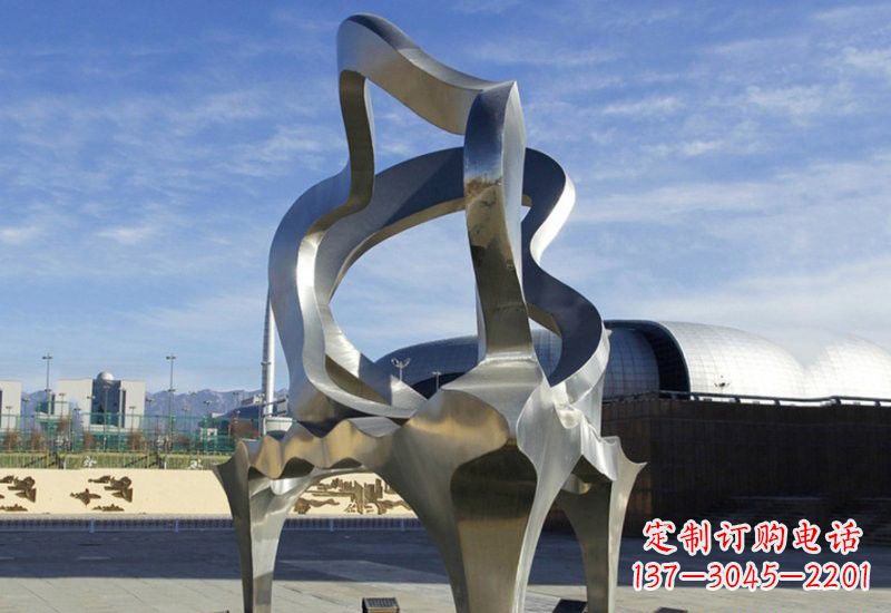 甘肃不锈钢钢琴雕塑传递音乐之美