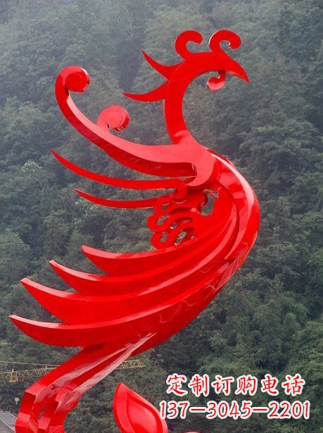 甘肃不锈钢凤凰雕塑一次精美的艺术体验