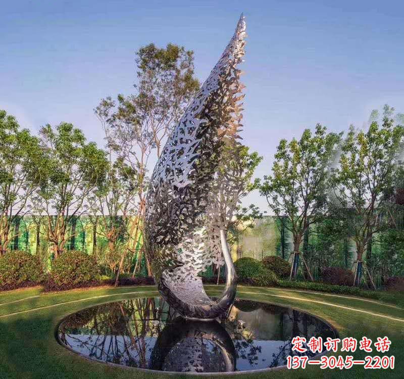 甘肃不锈钢凤凰雕塑精美绝伦