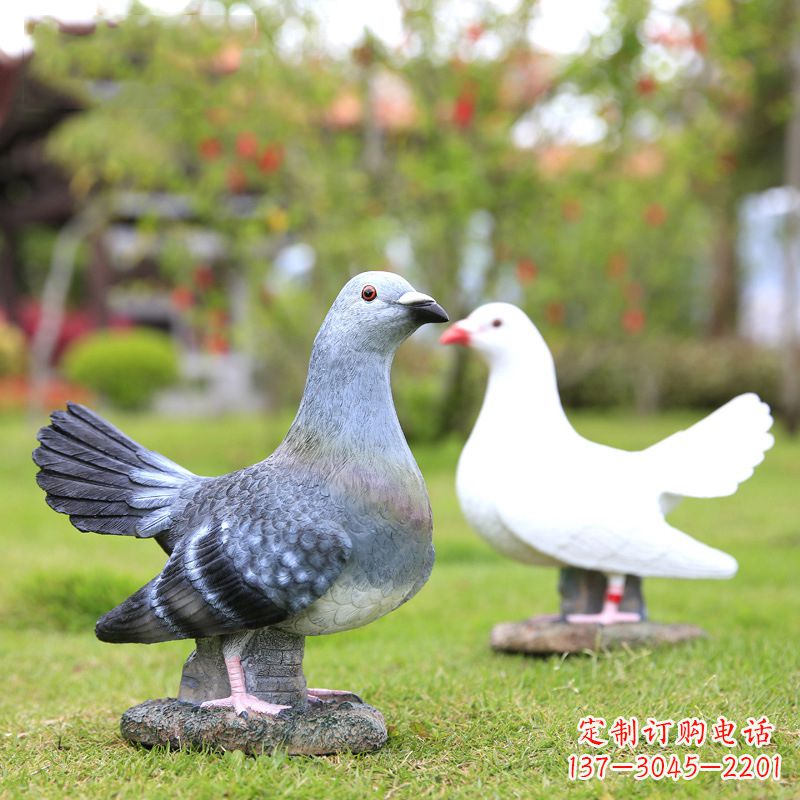 甘肃和平鸽雕塑——象征着永恒的和平