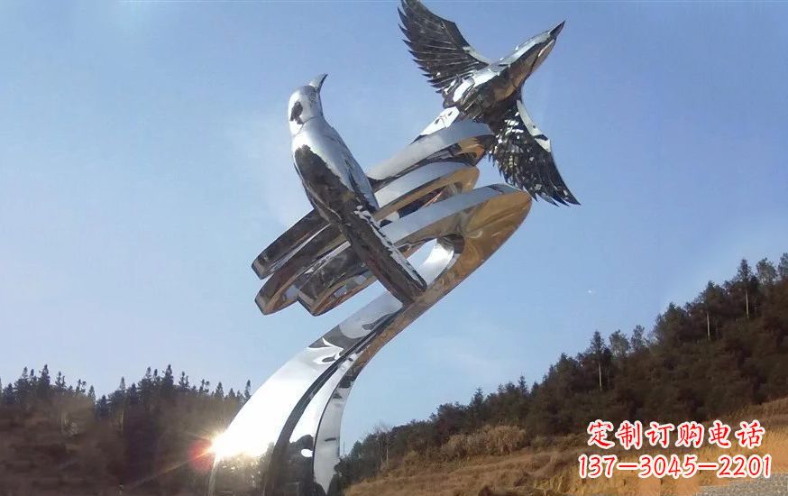 甘肃不锈钢动物雕塑——美化城市环境