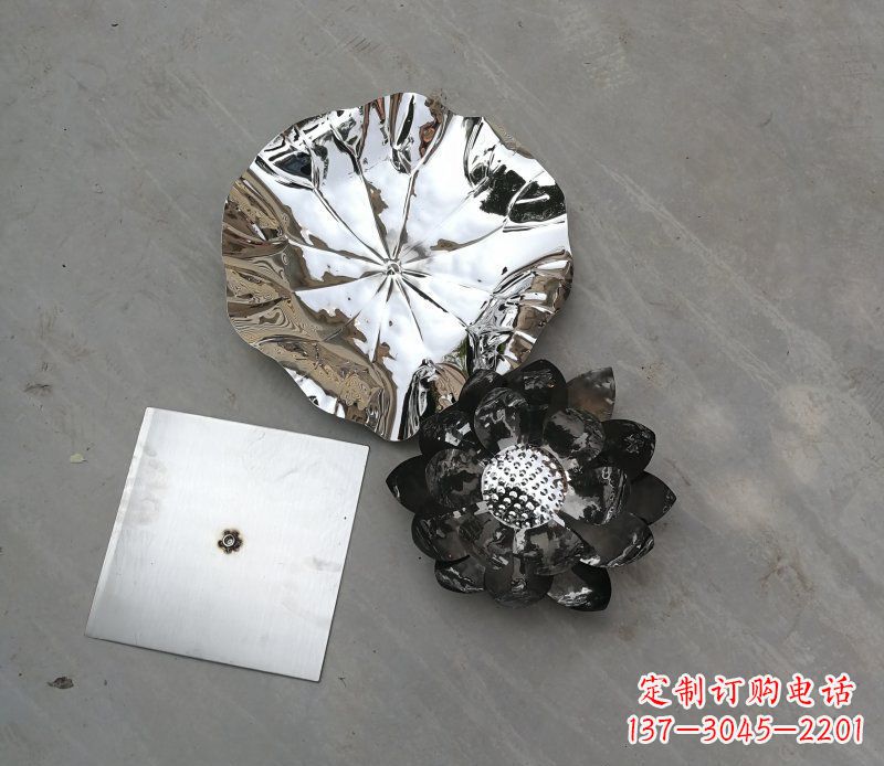 甘肃不锈钢荷叶雕塑传承传统文化