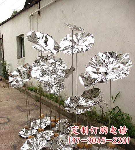 甘肃荷叶雕塑传承百年文化精髓
