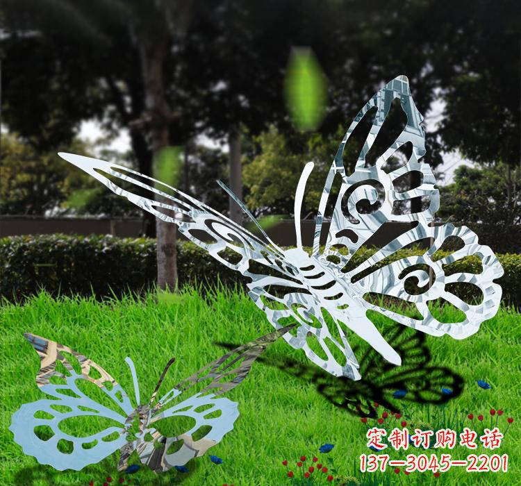 甘肃不锈钢蝴蝶雕塑艺术的美丽诠释