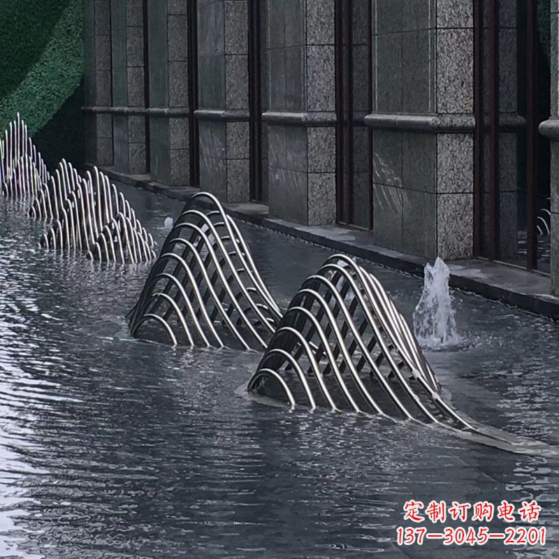 甘肃不锈钢假山雕塑精美外形,百变造型