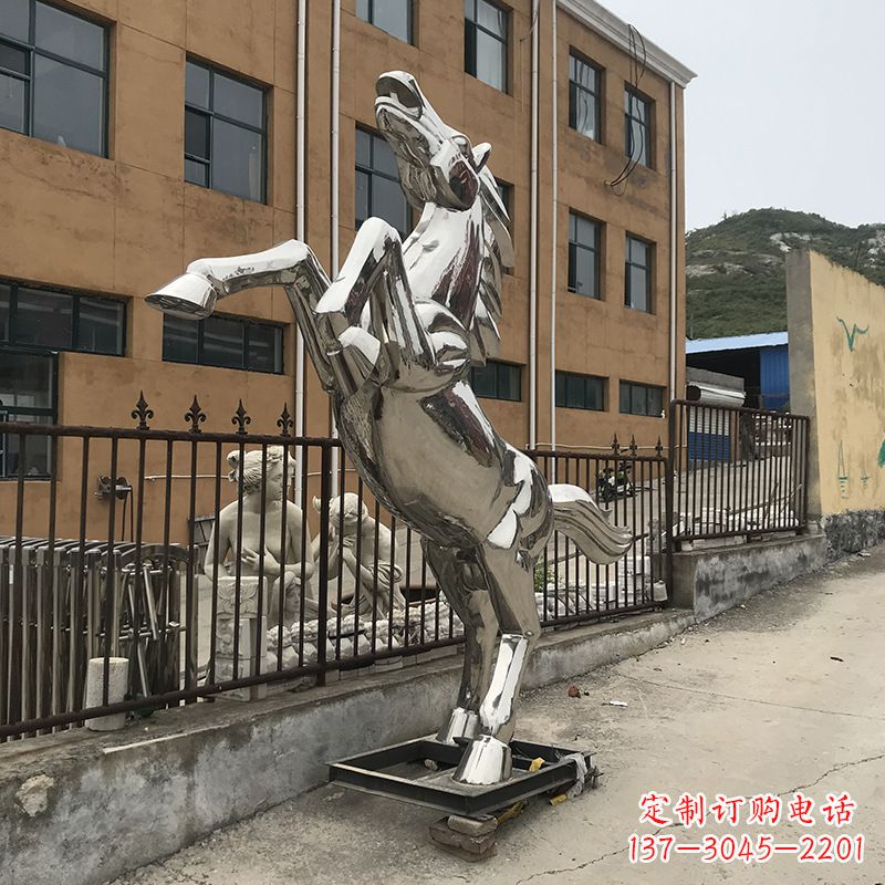 甘肃不锈钢马雕塑精美绝伦