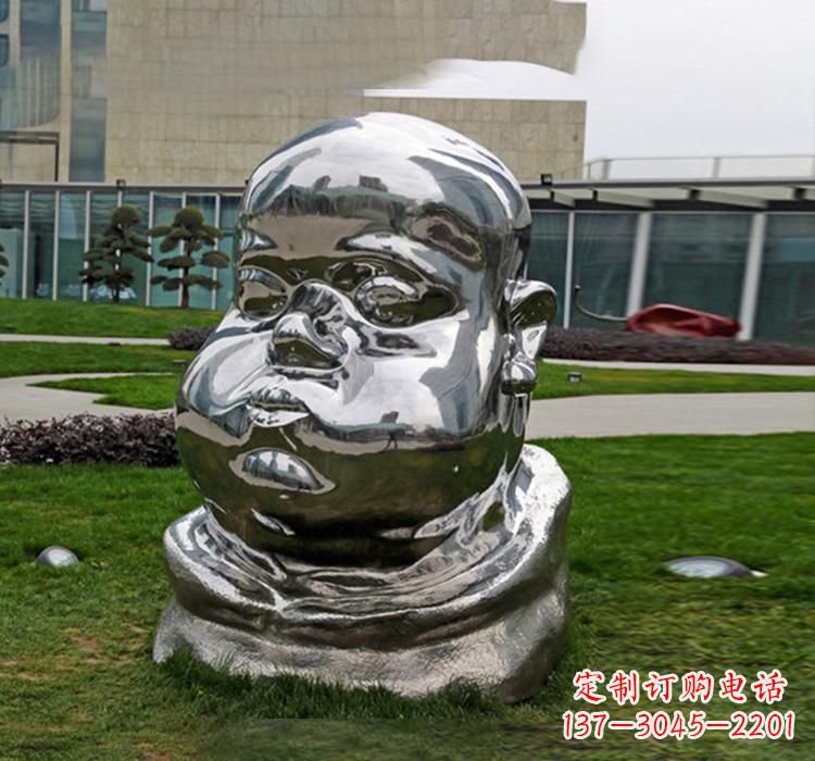 甘肃精美不锈钢儿童雕塑