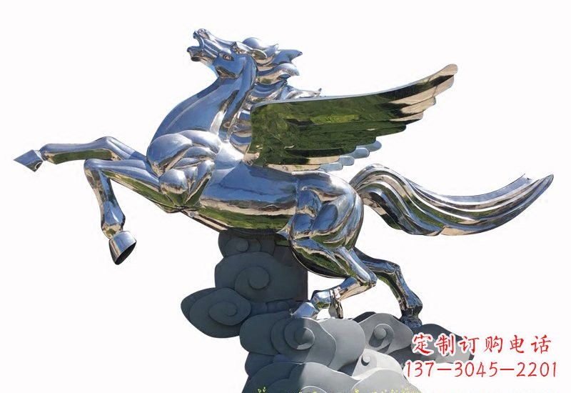 甘肃不锈钢马雕塑把美丽的艺术带入家庭