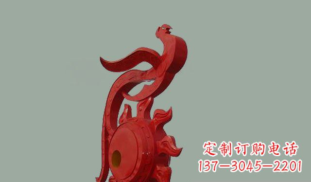 甘肃不锈钢孔雀雕塑