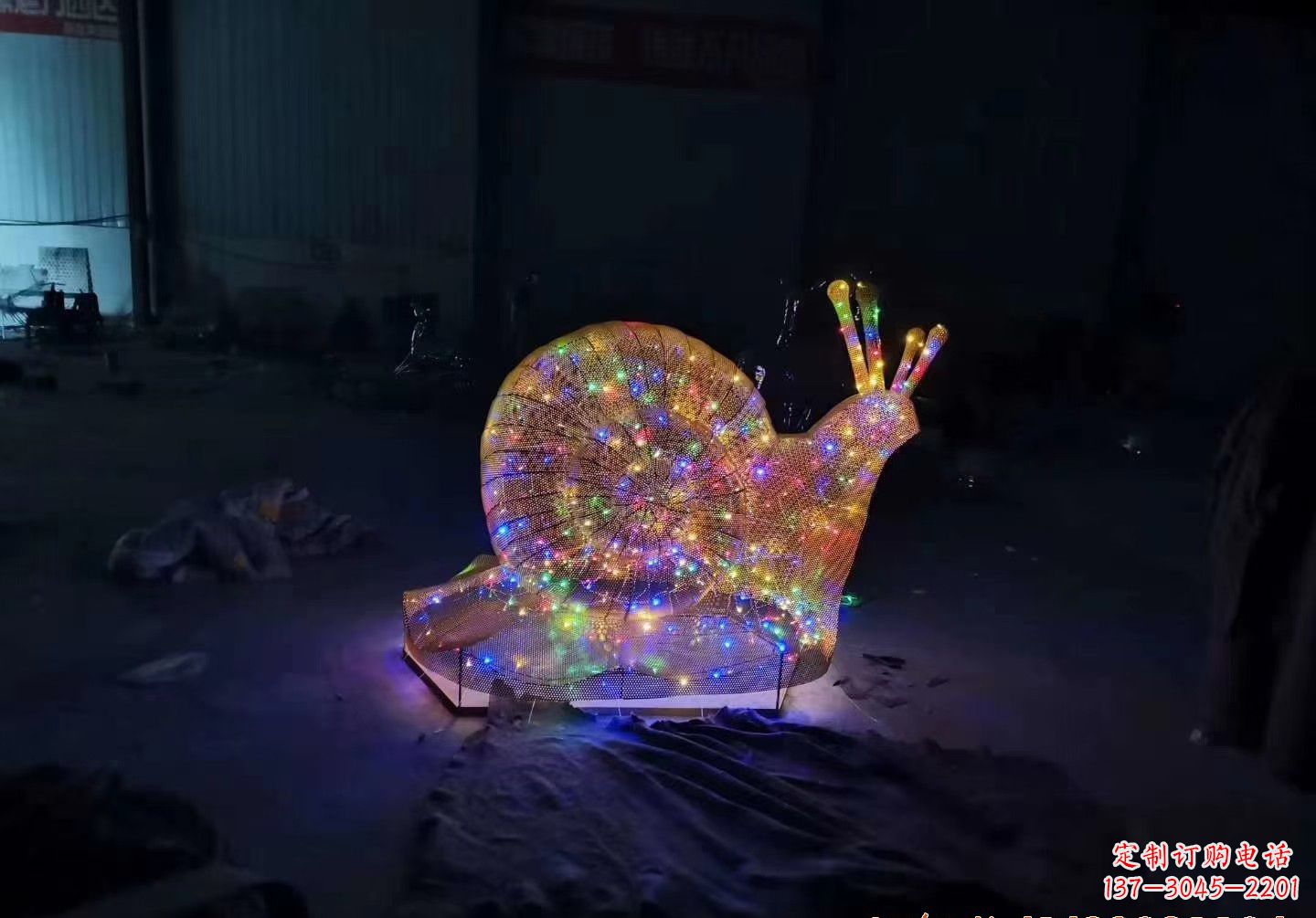 甘肃不锈钢镂空蜗牛雕塑精致美观的艺术品