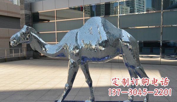 甘肃不锈钢骆驼雕塑一种充满浪漫情怀的艺术品