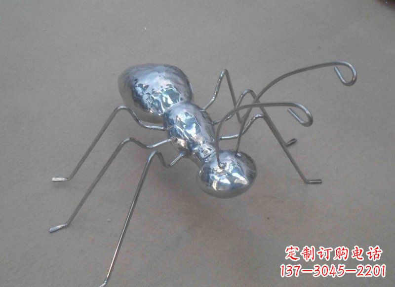 甘肃不锈钢蚂蚁公园动物雕塑一种具有艺术价值的蚂蚁雕塑