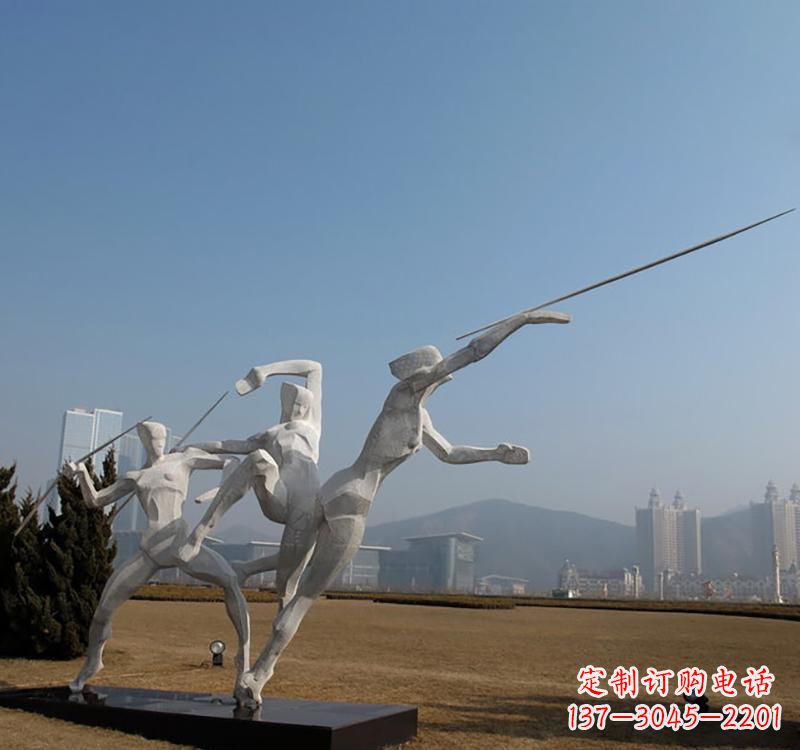 甘肃不锈钢标枪雕塑