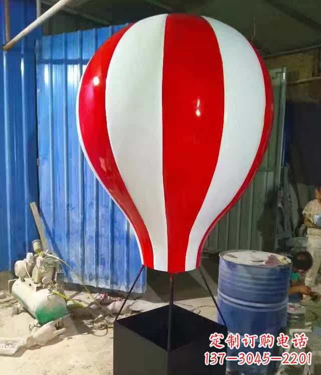 甘肃新题目美丽的不锈钢气球雕塑